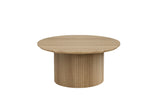 Table basse Lagos – Chêne naturel, ronde Ø 80 cm – vue principale