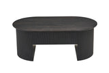 Table basse Lagos – Brun foncé – vue principale