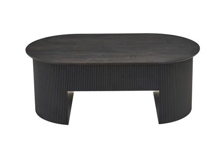 Table basse Lagos – Brun foncé – vue principale