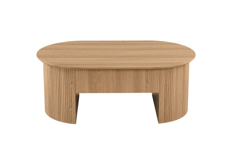 Table basse Lagos – Chêne naturel – vue principale