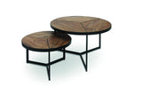 Table basse Laveu – set de 2 bois de manguier )