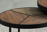 Table basse Laveu – set de 2 bois de manguier )