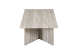 Table basse Litar – Travertin gris – vue 5
