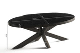Table basse Madeira – Noir – vue 5