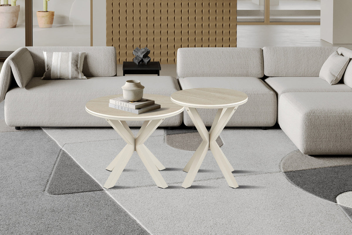 Table basse Noa – Ronde Ø 60 cm – vue 4