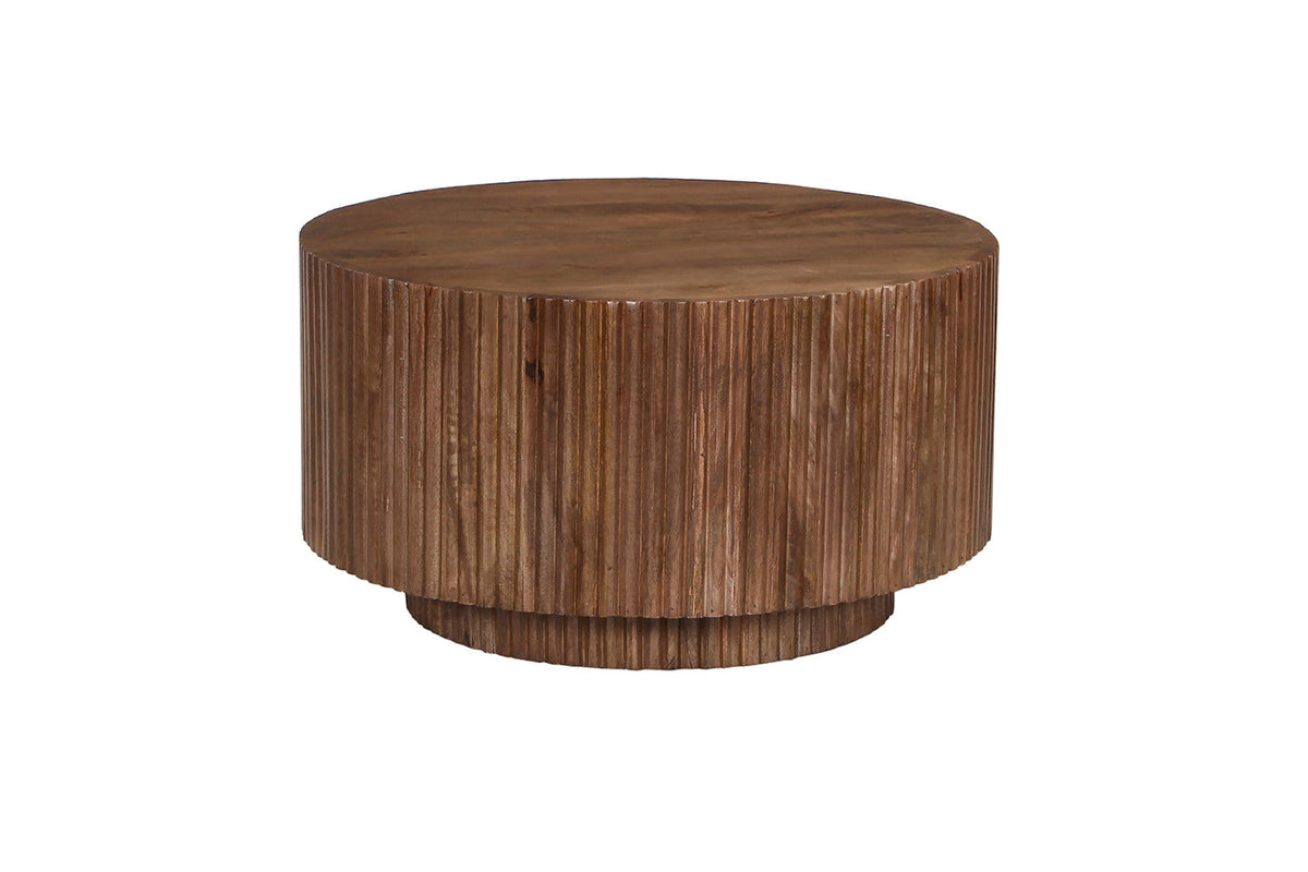 Table basse Victor – bois de manguier brun clair