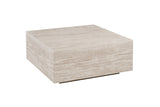 Table basse Jane – décor travertin beige