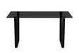 Table Boaz – rectangulaire verre – 150 cm
