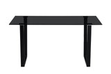 Table Boaz – rectangulaire verre – 150 cm