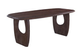 Table Braga – Brun foncé – vue 5