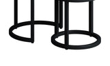 Table d’appoint Plano – Noir – vue 4