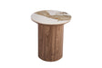 Table d Appoint  – evora' ronde pierre brillante pandora – 45 cm