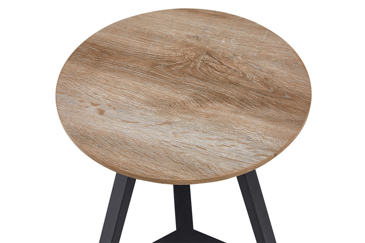 Table d Appoint  – paso 2' décor chêne vieilli