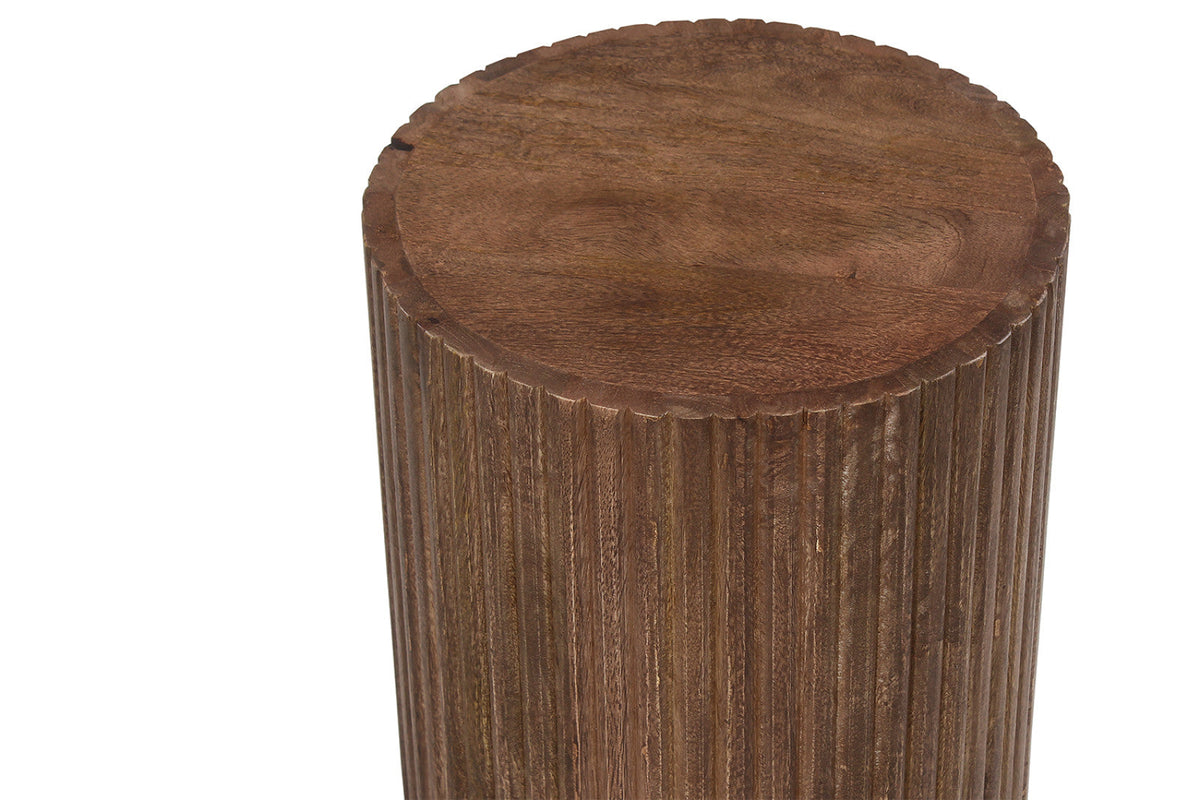 Table d Appoint  – victor' bois de manguier brun clair