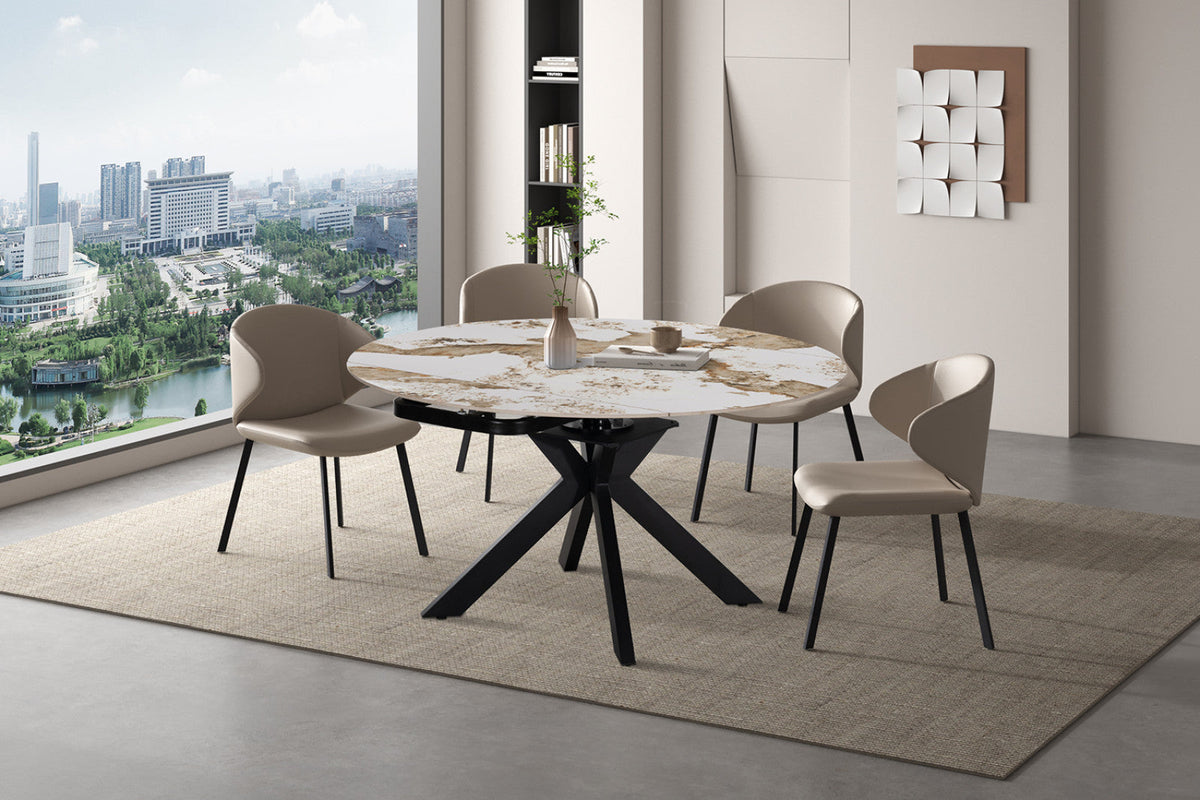 Table extensible Athena – Pandora brillant – vue 4