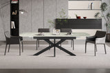 Table extensible Hestia – Beige brillant – vue 2