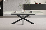 Table extensible Hestia – Beige brillant – vue 4