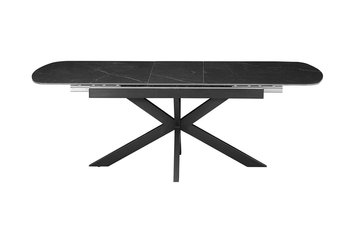 Table extensible Hestia – Noir – vue principale