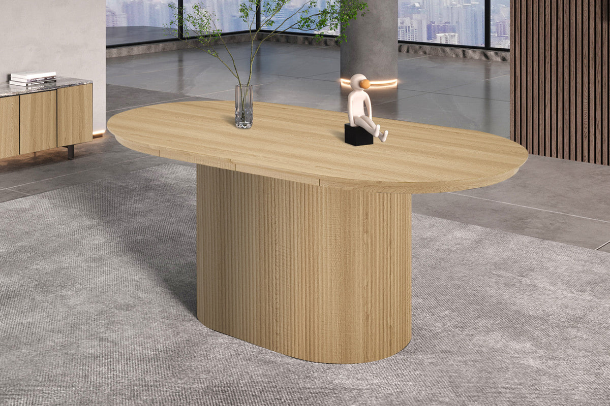 Table extensible Lagos – Chêne naturel – vue 4