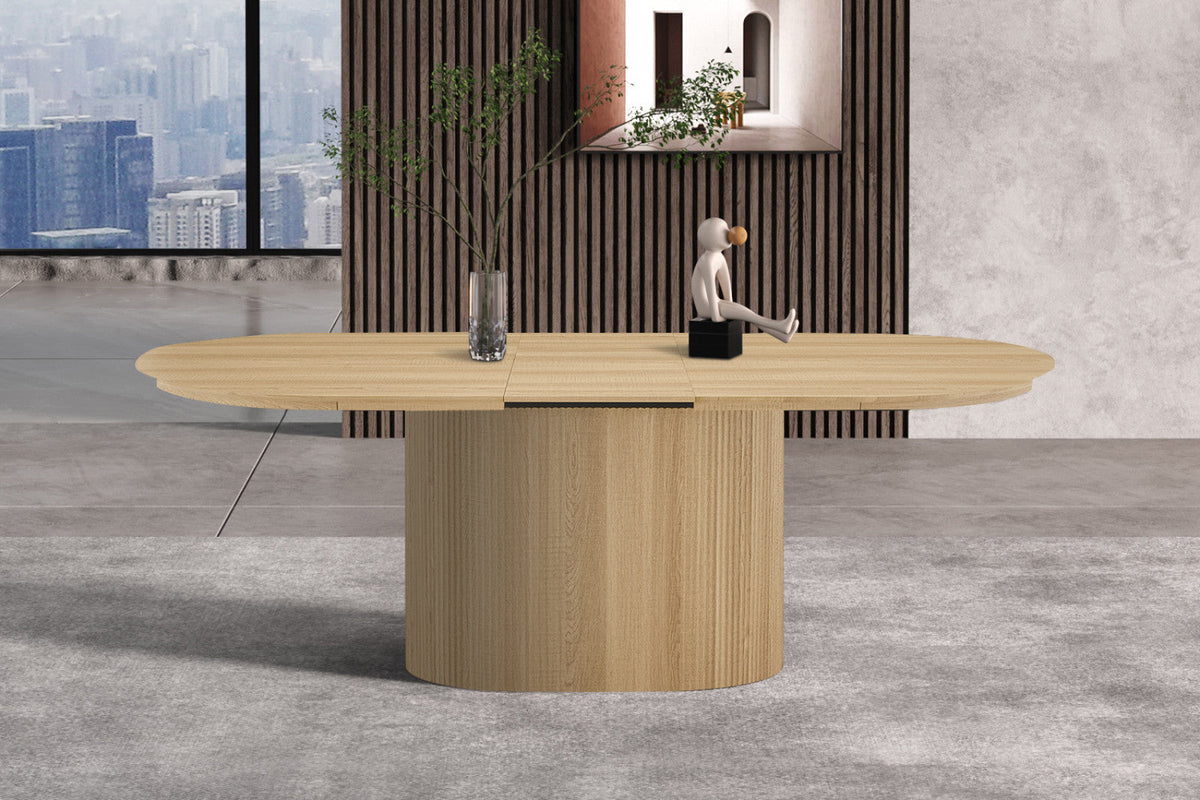 Table extensible Lagos – Chêne naturel – vue 5