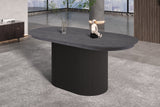 Table extensible Lagos – Brun foncé – vue 5