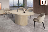 Table extensible Lagos – Travertin beige – vue 3