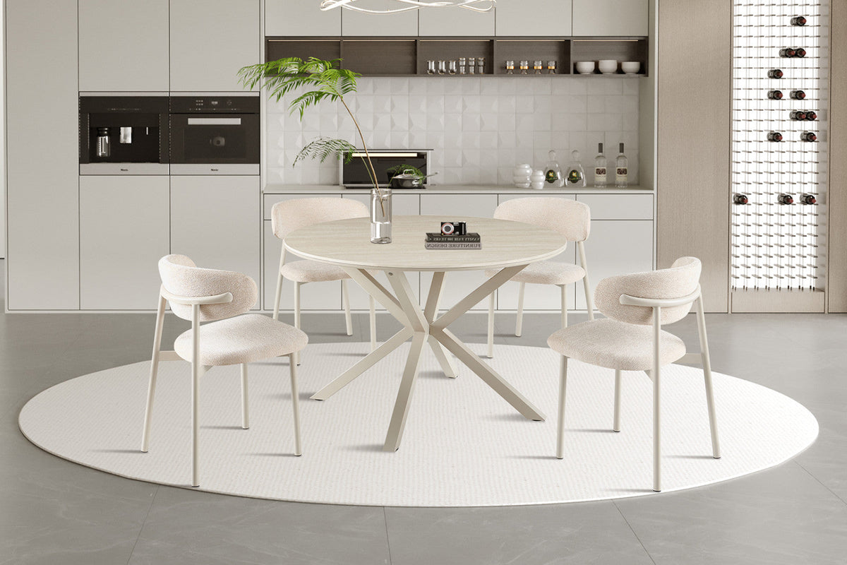 Table Noa – Ronde Ø 120 cm – vue 2