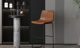 Tabouret de bar Mancia – ote topper 02 cognac