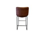 Tabouret de bar Mancia – ote topper 02 cognac