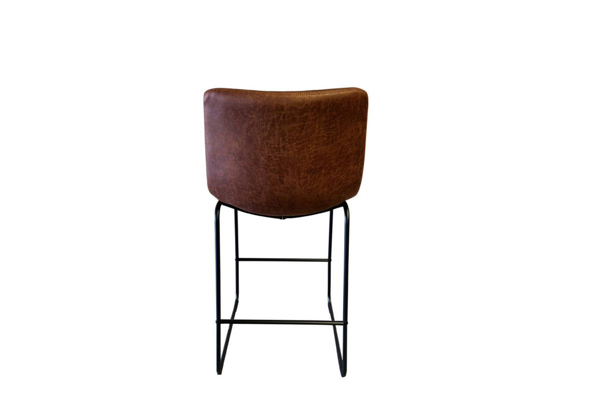 Tabouret de bar Mancia – ote topper 02 cognac