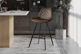Tabouret de bar Palmas – ote topper 05 brun foncé